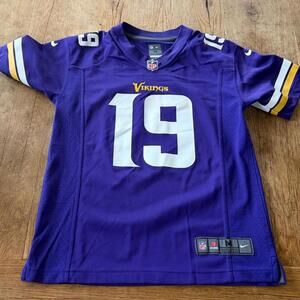 NFL Pro Line On Field Youth M Minnesota Vikings Adam Thielen #19 Jersey Football